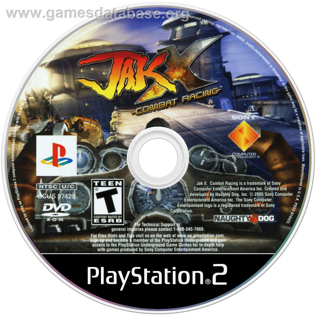 Jak X - Sony Playstation 2 - Artwork - Cartridge