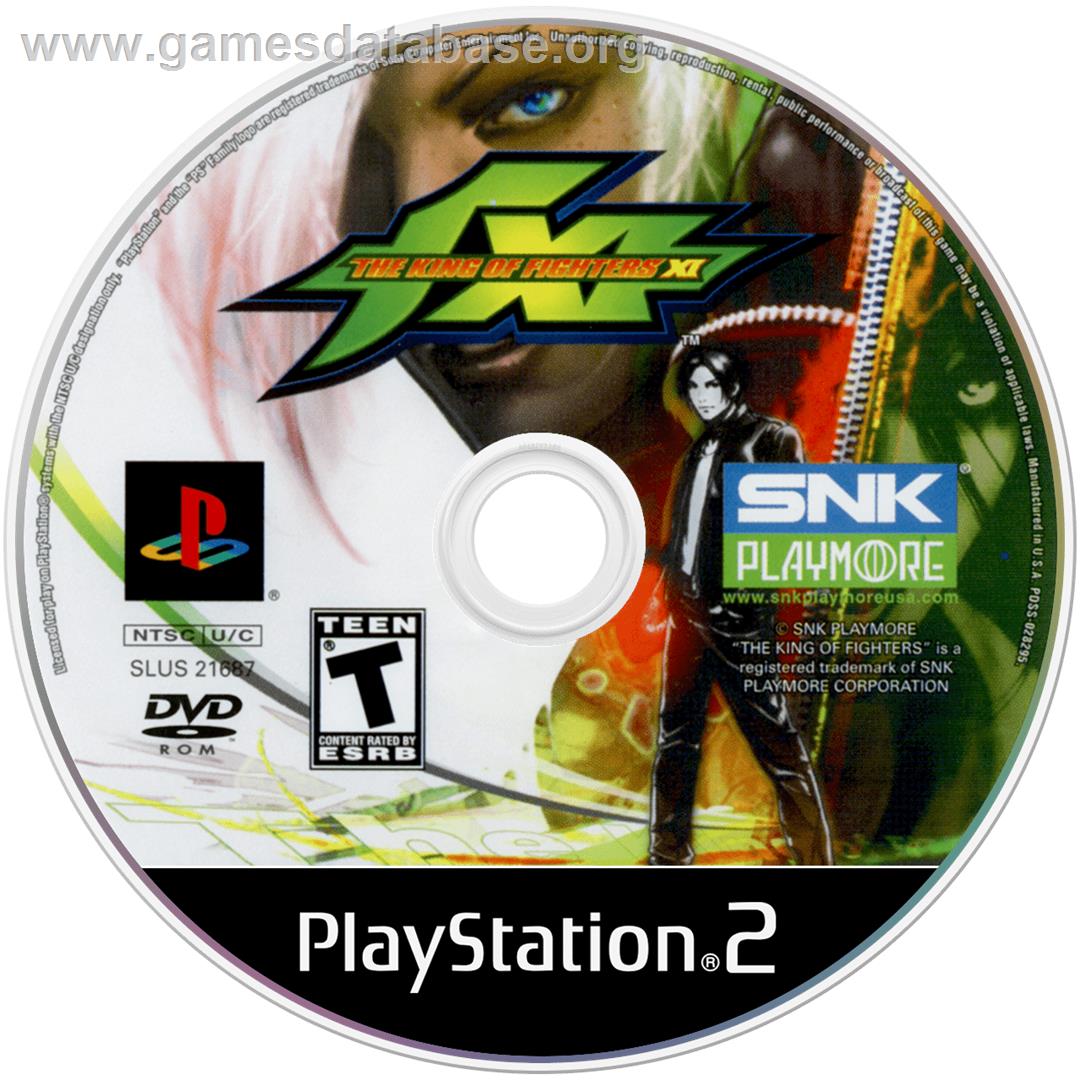 King Of Fighters 11, The - Sony Playstation 2 - Artwork - Cartridge