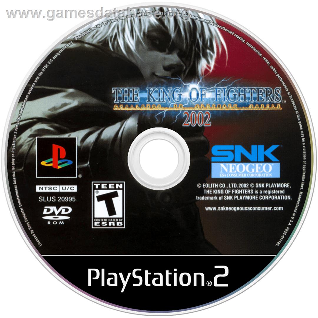King Of Fighters 2002, The - Sony Playstation 2 - Artwork - Cartridge