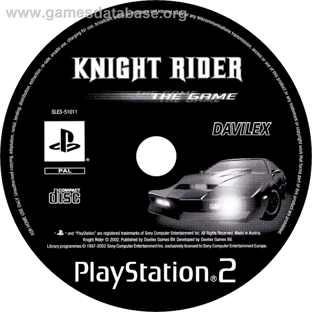 Knight Rider - The Game - Sony Playstation 2 - Artwork - Cartridge