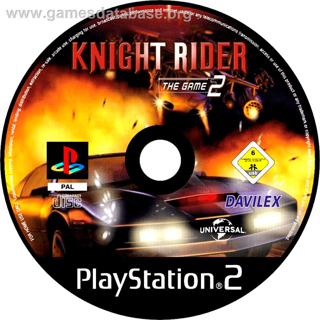 Knight Rider 2 - The Game - Sony Playstation 2 - Artwork - Cartridge