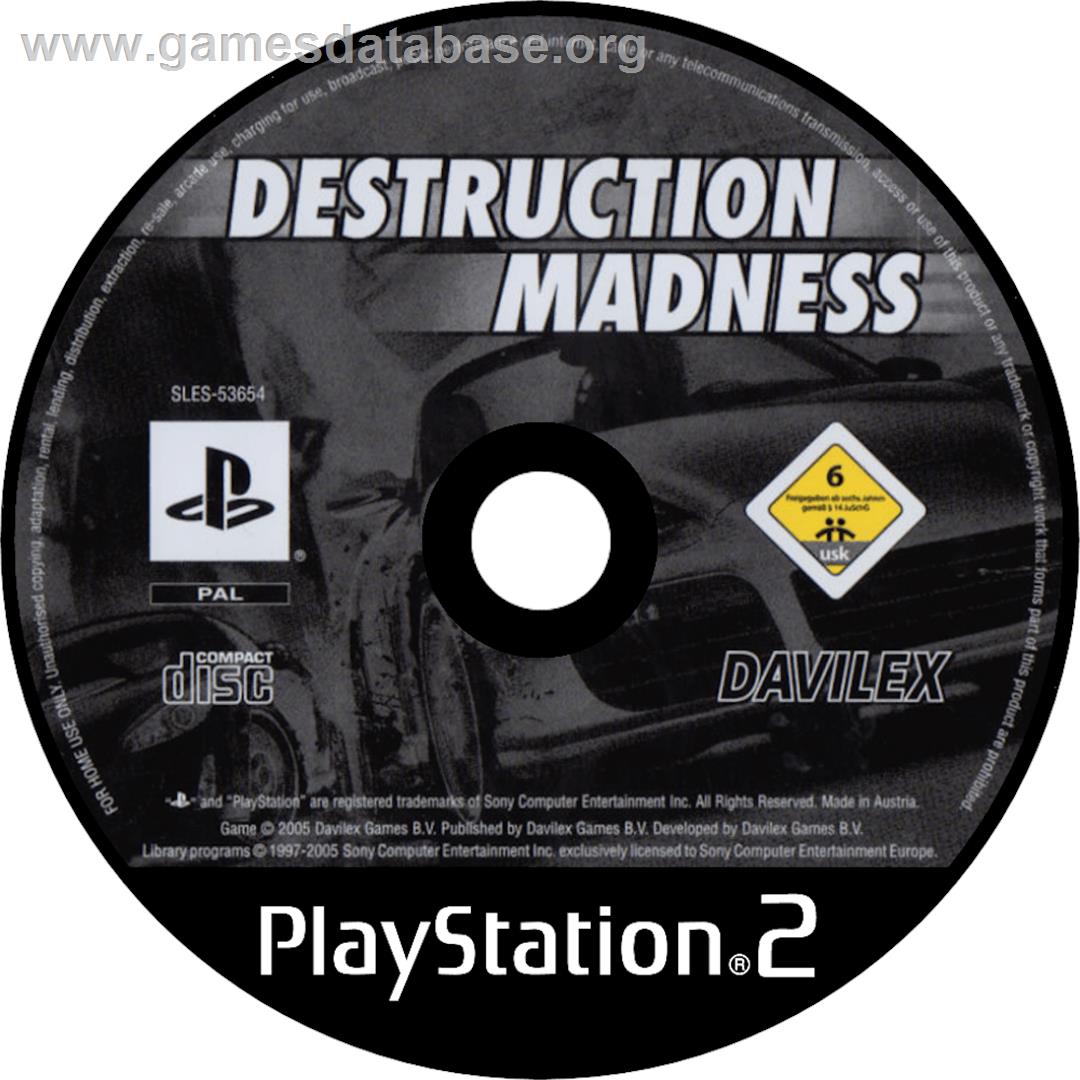 London Racer - Destruction Madness - Sony Playstation 2 - Artwork - Cartridge