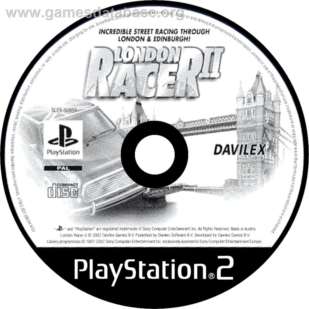 London Racer 2 - Sony Playstation 2 - Artwork - Cartridge