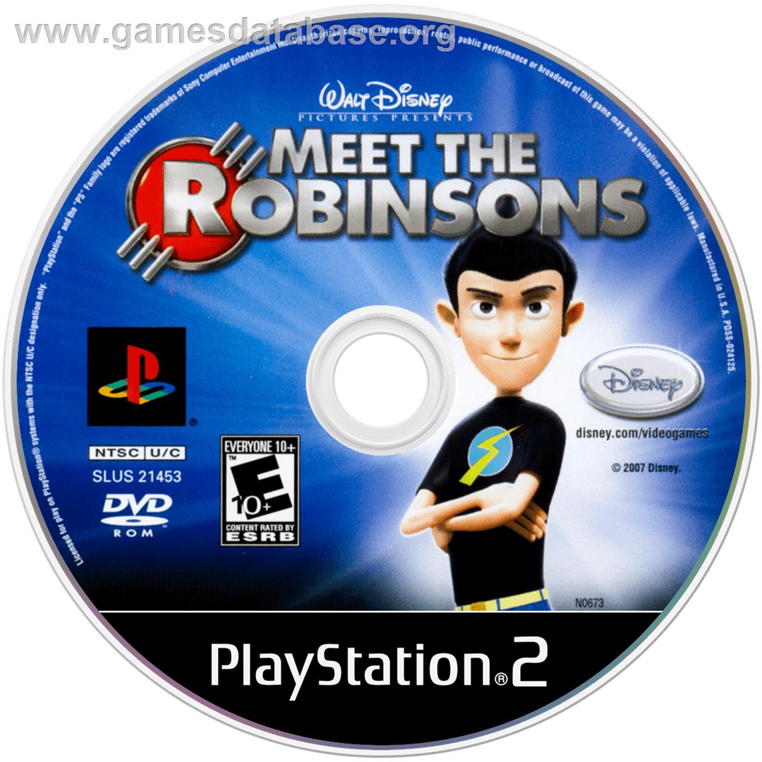 Meet the Robinsons - Sony Playstation 2 - Artwork - Cartridge