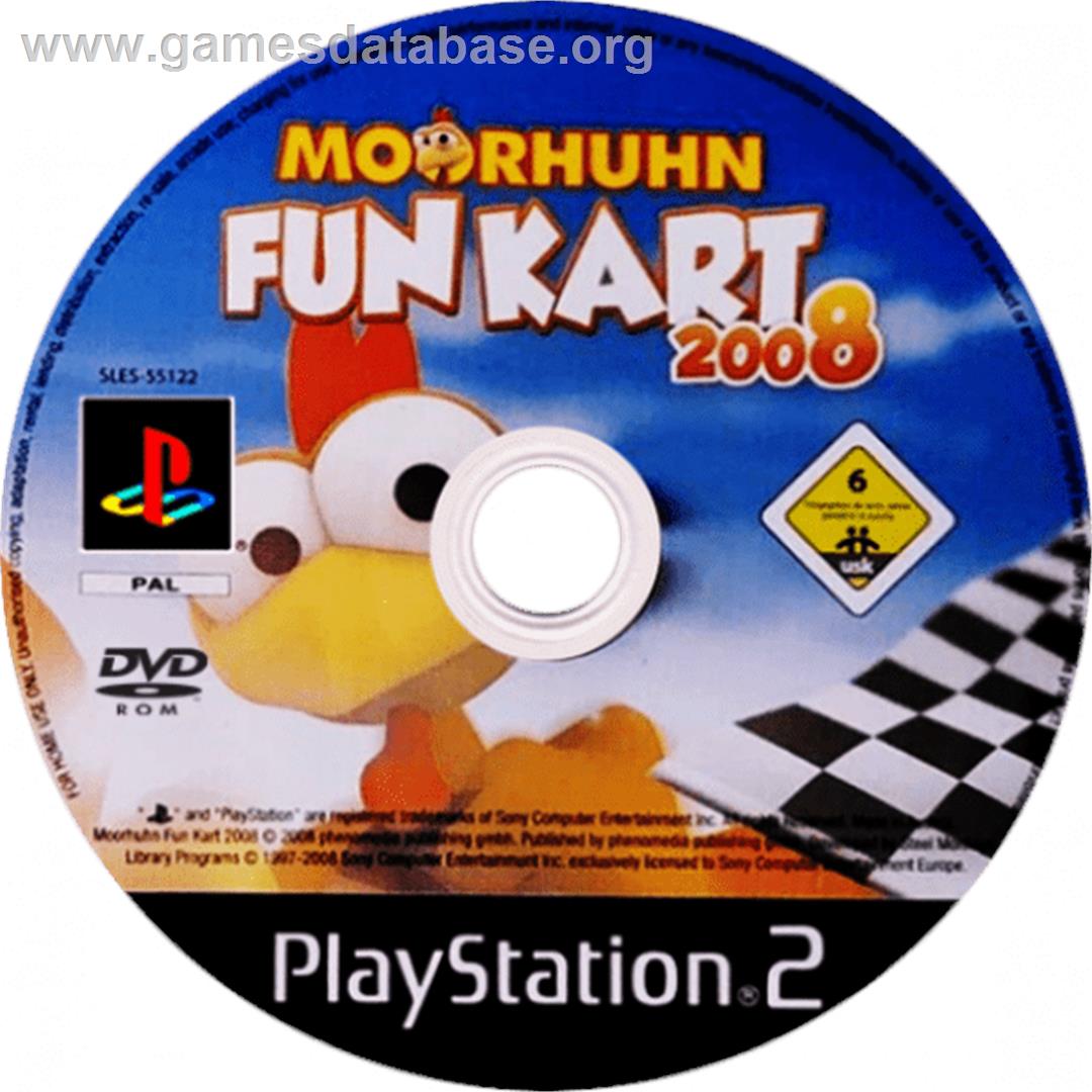 Moorhuhn Fun Kart 2008 - Sony Playstation 2 - Artwork - Cartridge