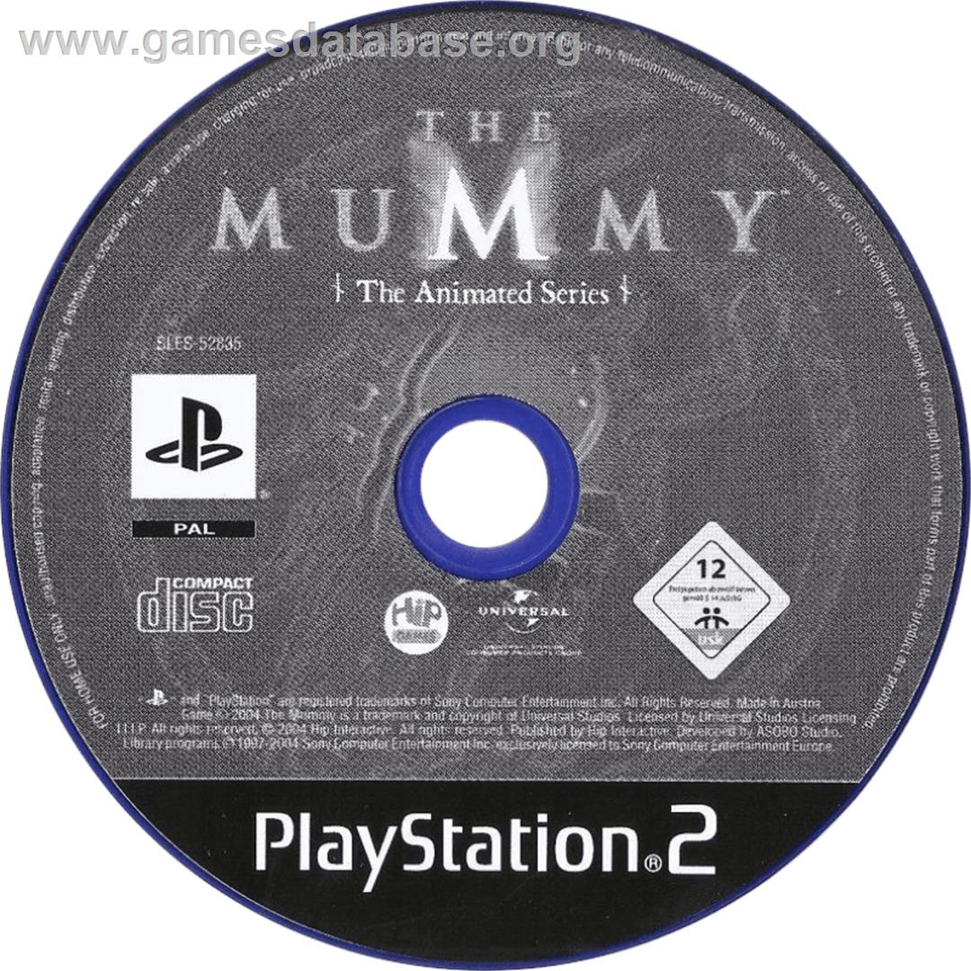 Mummy ,The - Sony Playstation 2 - Artwork - Cartridge