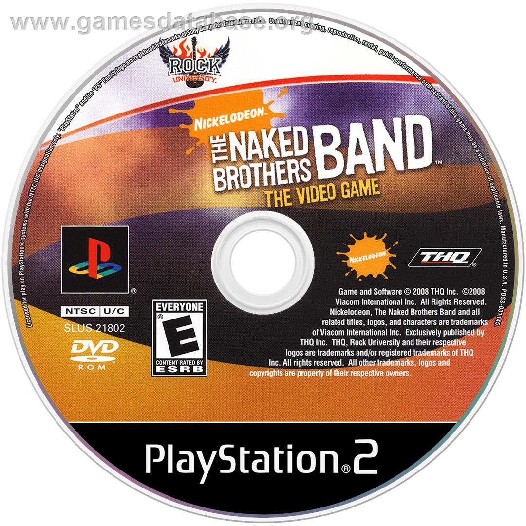 Naked Brothers - The Videogame, The - Sony Playstation 2 - Artwork - Cartridge
