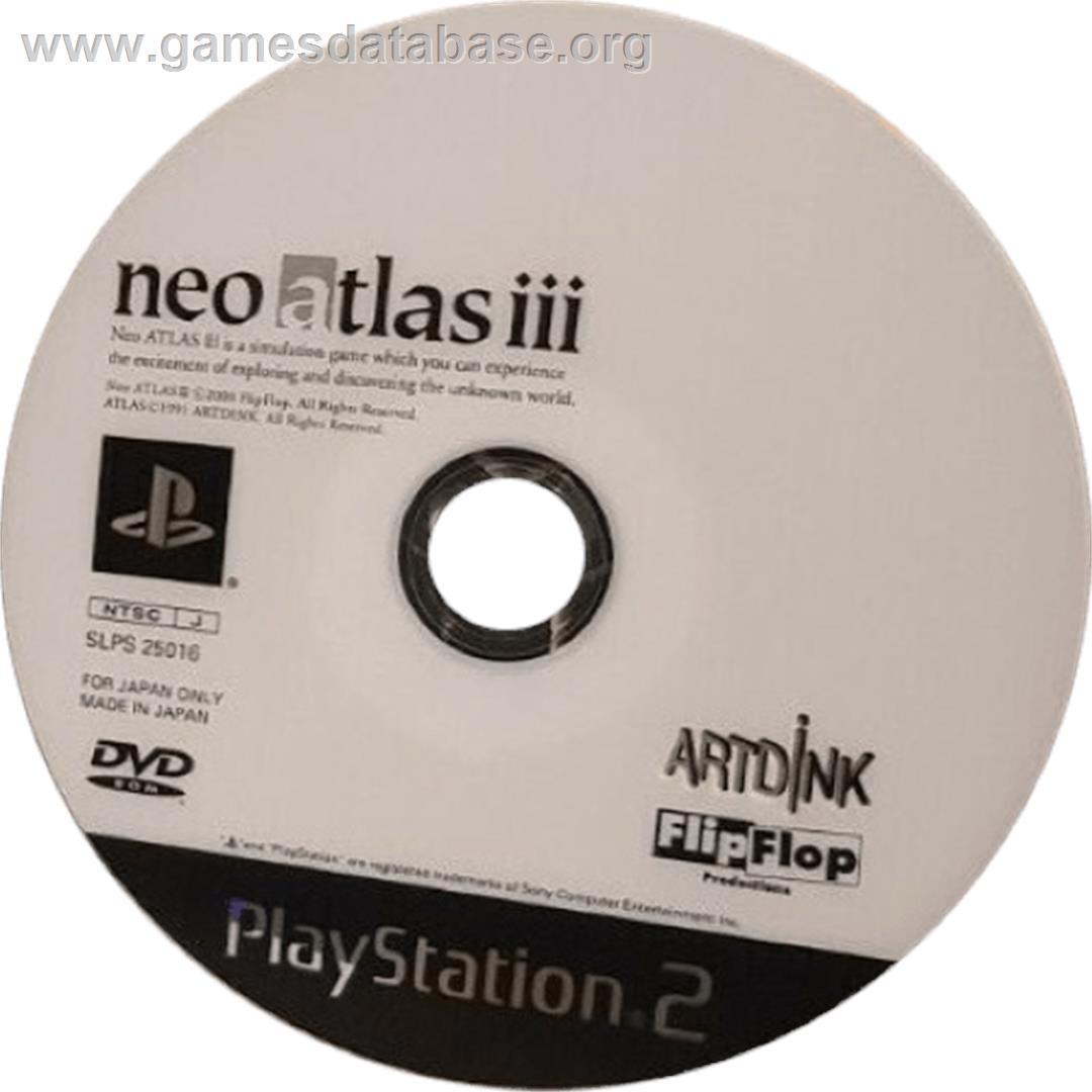 Neo Atlas 3 - Sony Playstation 2 - Artwork - Cartridge
