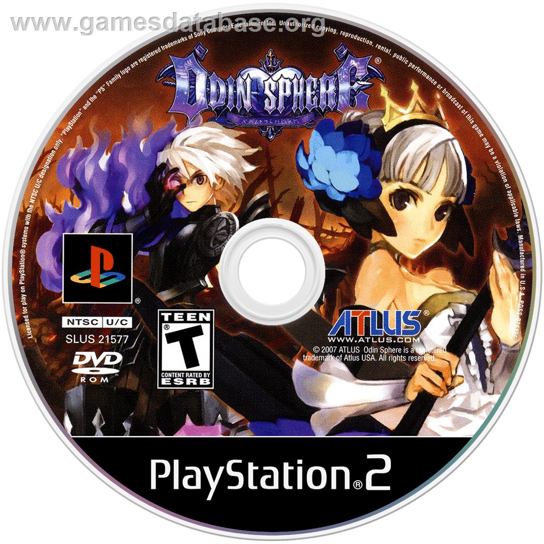 Odin Sphere - Sony Playstation 2 - Artwork - Cartridge