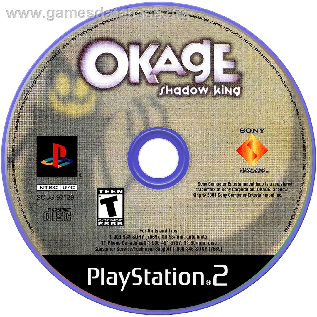 Okage - Shadow King - Sony Playstation 2 - Artwork - Cartridge
