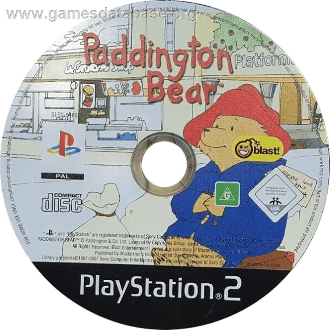 Paddington Bear - Sony Playstation 2 - Artwork - Cartridge