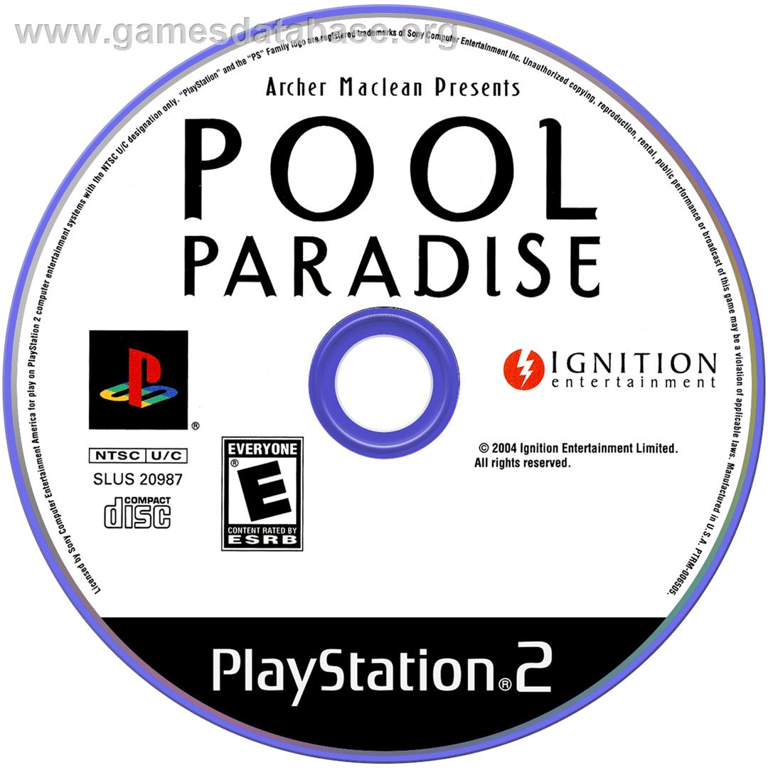 Pool Paradise - Sony Playstation 2 - Artwork - Cartridge