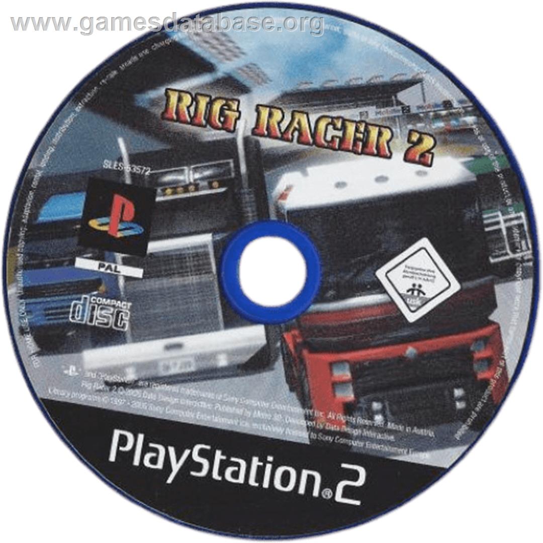 Rig Racer 2 - Sony Playstation 2 - Artwork - Cartridge