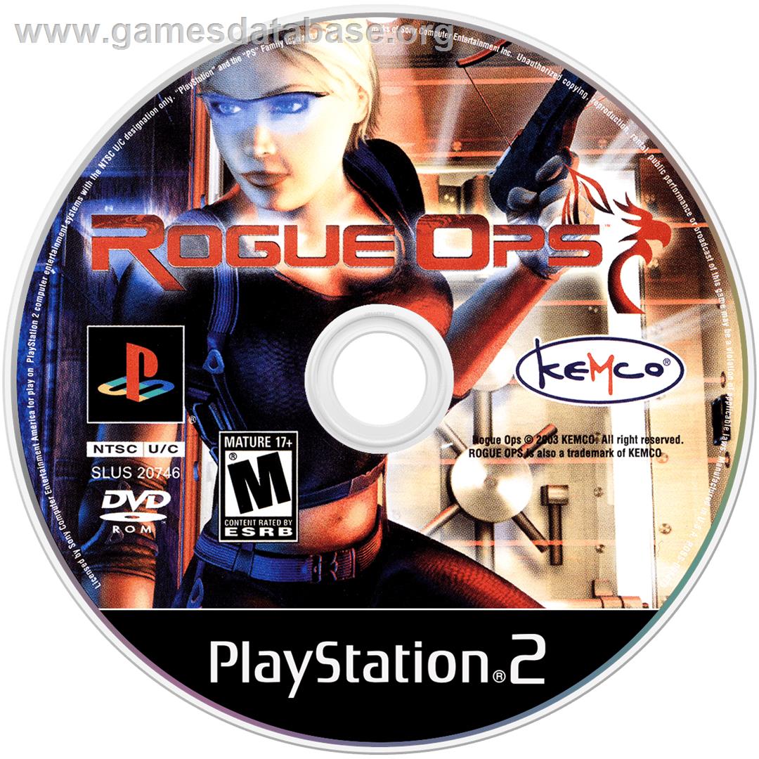 Rogue Ops - Sony Playstation 2 - Artwork - Cartridge