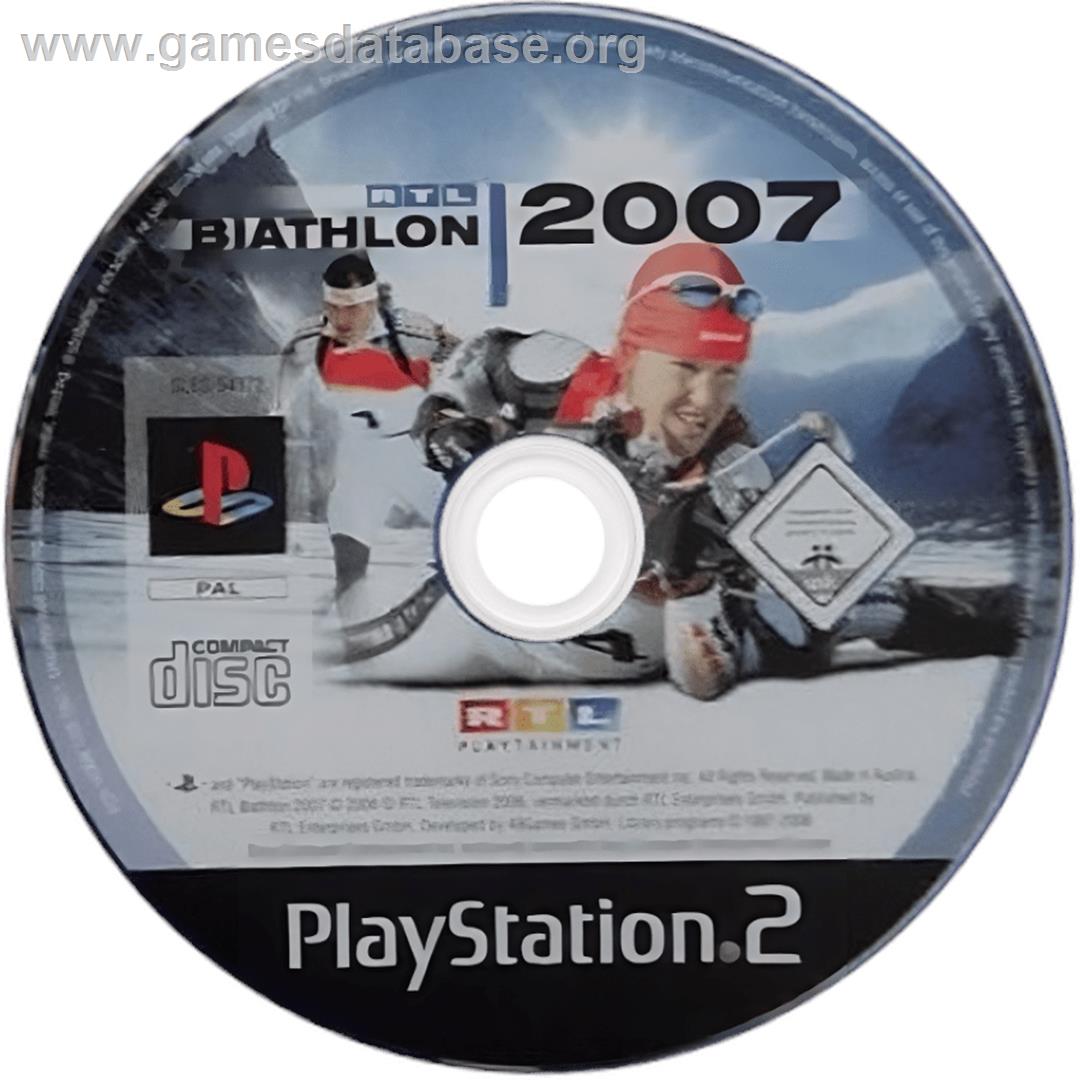 Rtl Biathlon 2007 - Sony Playstation 2 - Artwork - Cartridge