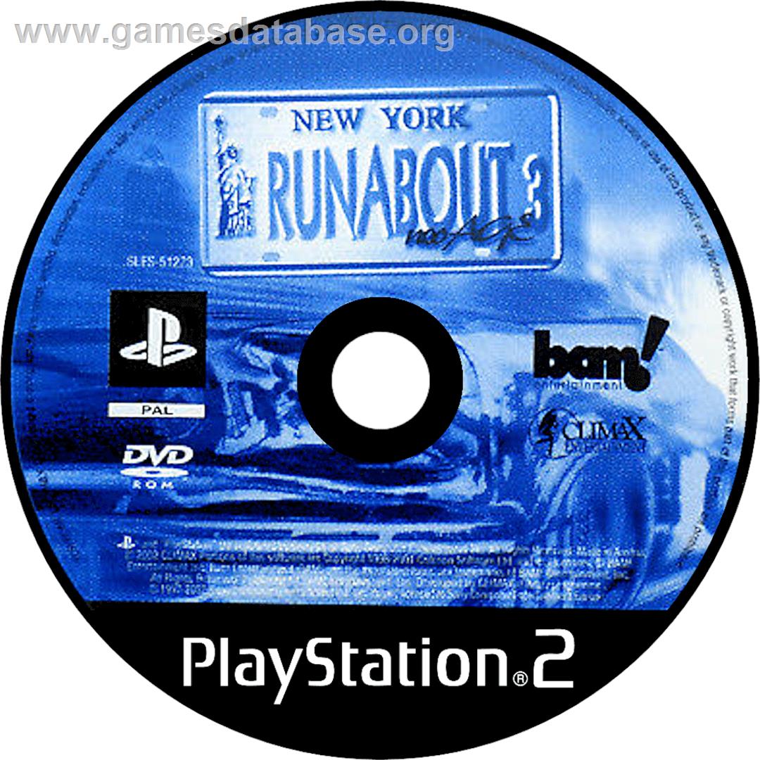 Runabout 3 Neo Age - Sony Playstation 2 - Artwork - Cartridge