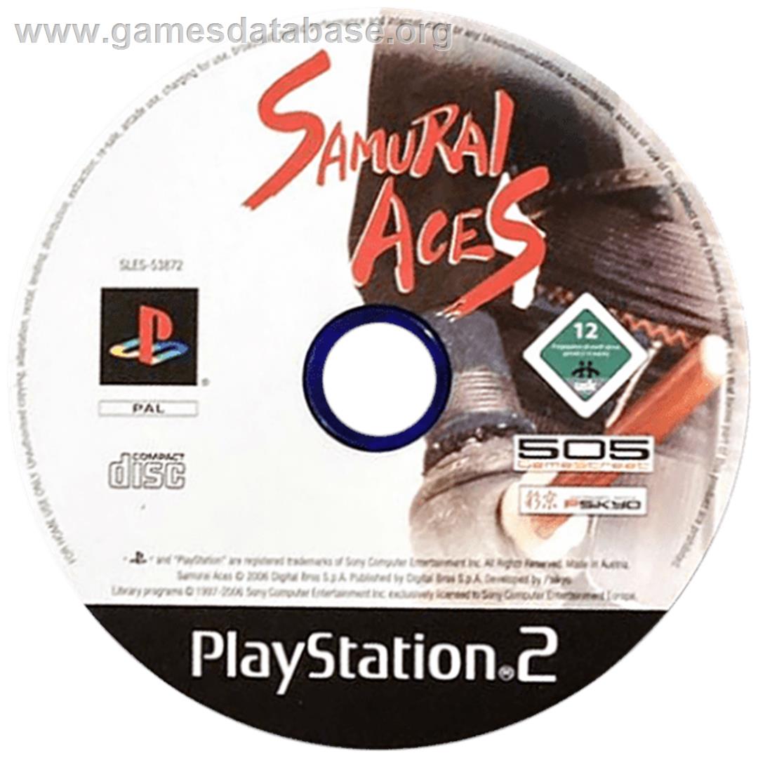 Samurai Aces - Sony Playstation 2 - Artwork - Cartridge