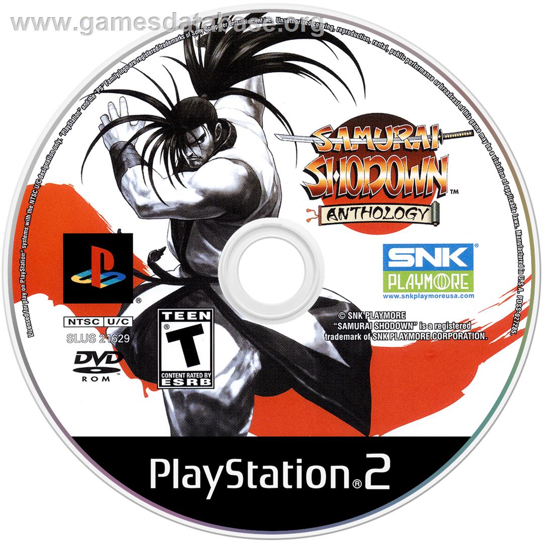 Samurai Shodown Anthology - Sony Playstation 2 - Artwork - Cartridge