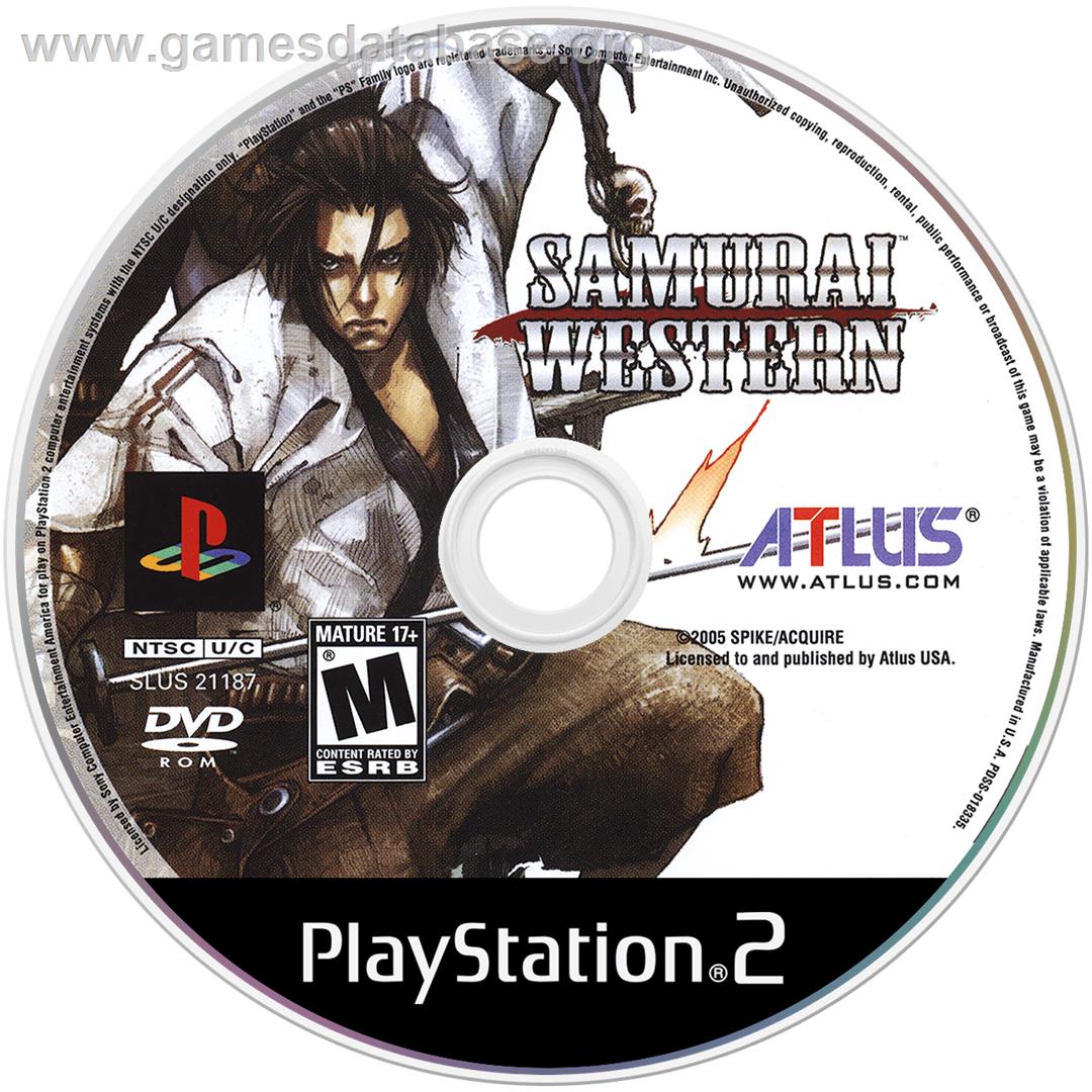 Samurai Western - Sony Playstation 2 - Artwork - Cartridge