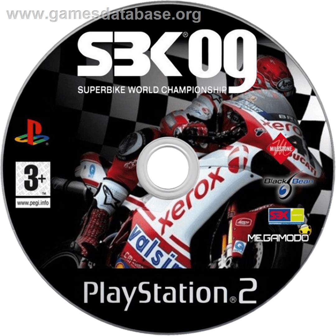 Sbk 09 - Superbike World Championship - Sony Playstation 2 - Artwork - Cartridge