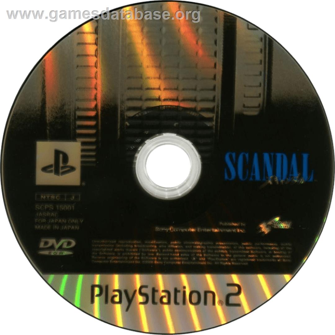 Scandal - Sony Playstation 2 - Artwork - Cartridge