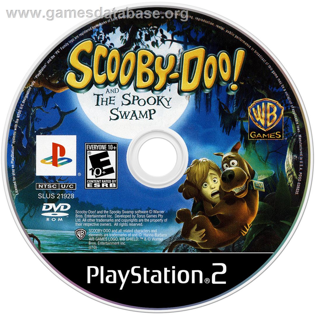 Scooby-doo! And The Spooky Swamp - Sony Playstation 2 - Artwork - Cartridge
