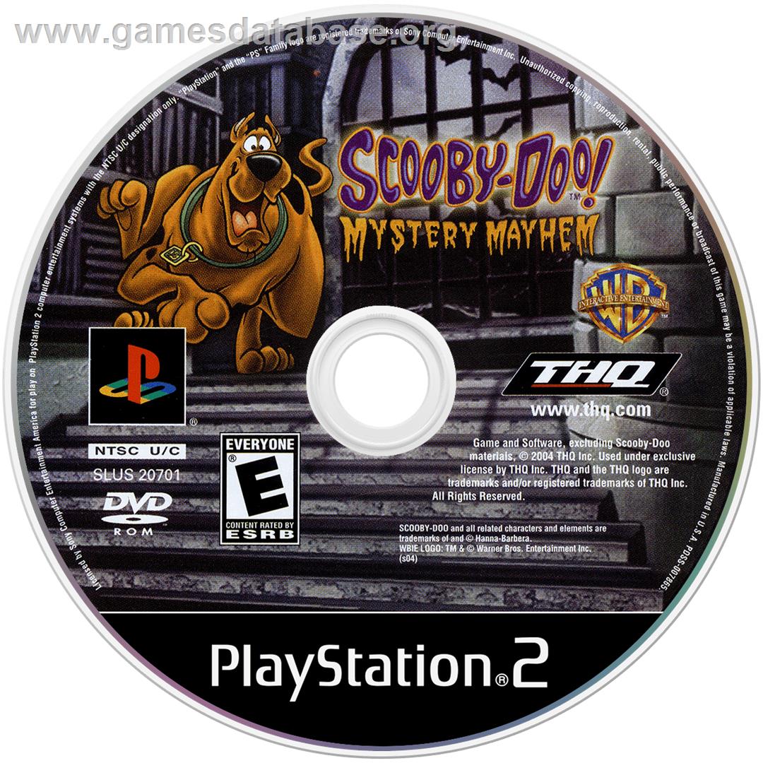 Scooby-doo! Mystery Mayhem - Sony Playstation 2 - Artwork - Cartridge