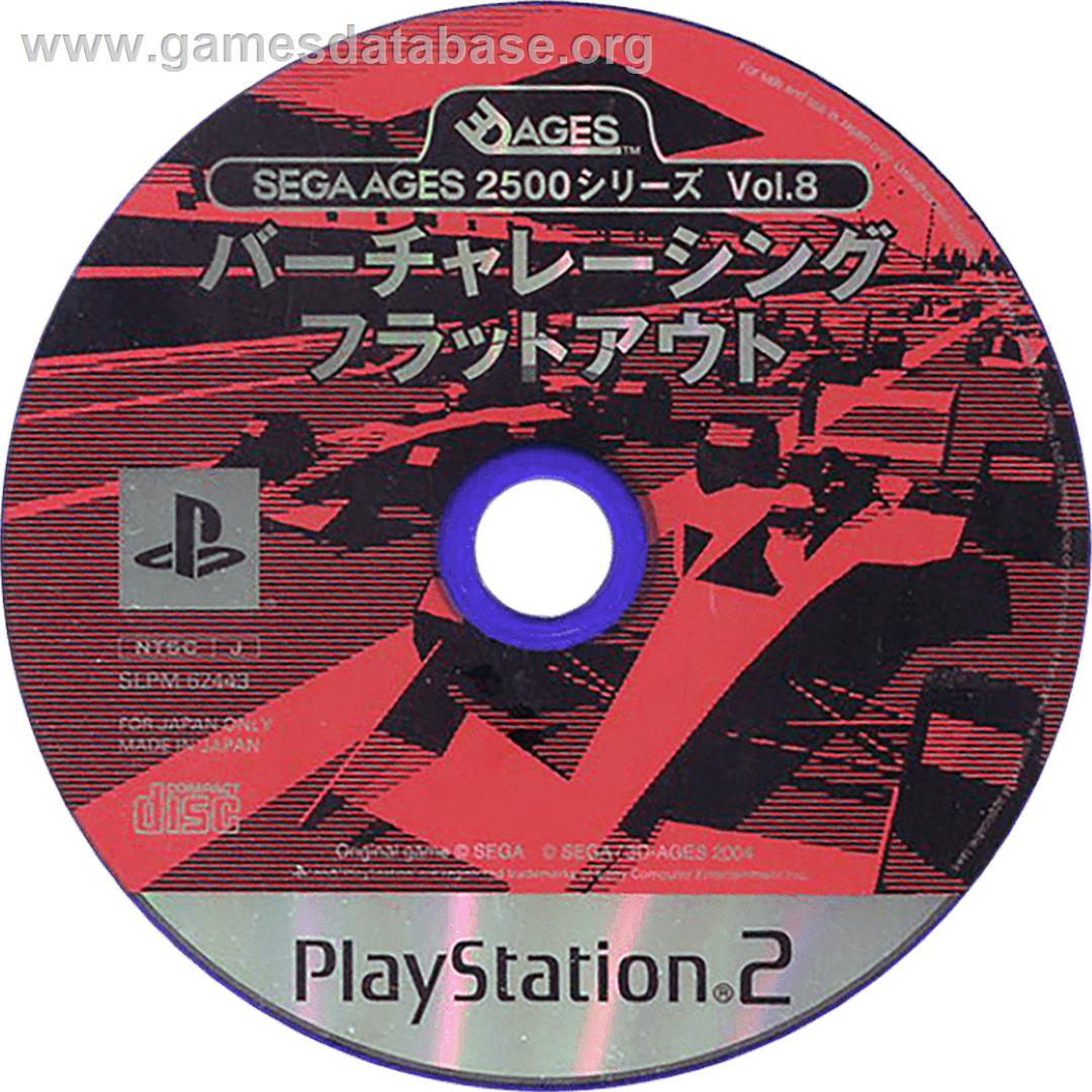 Sega Ages 2500 Series Vol. 8 - Virtua Racing - Flatout - Sony Playstation 2 - Artwork - Cartridge