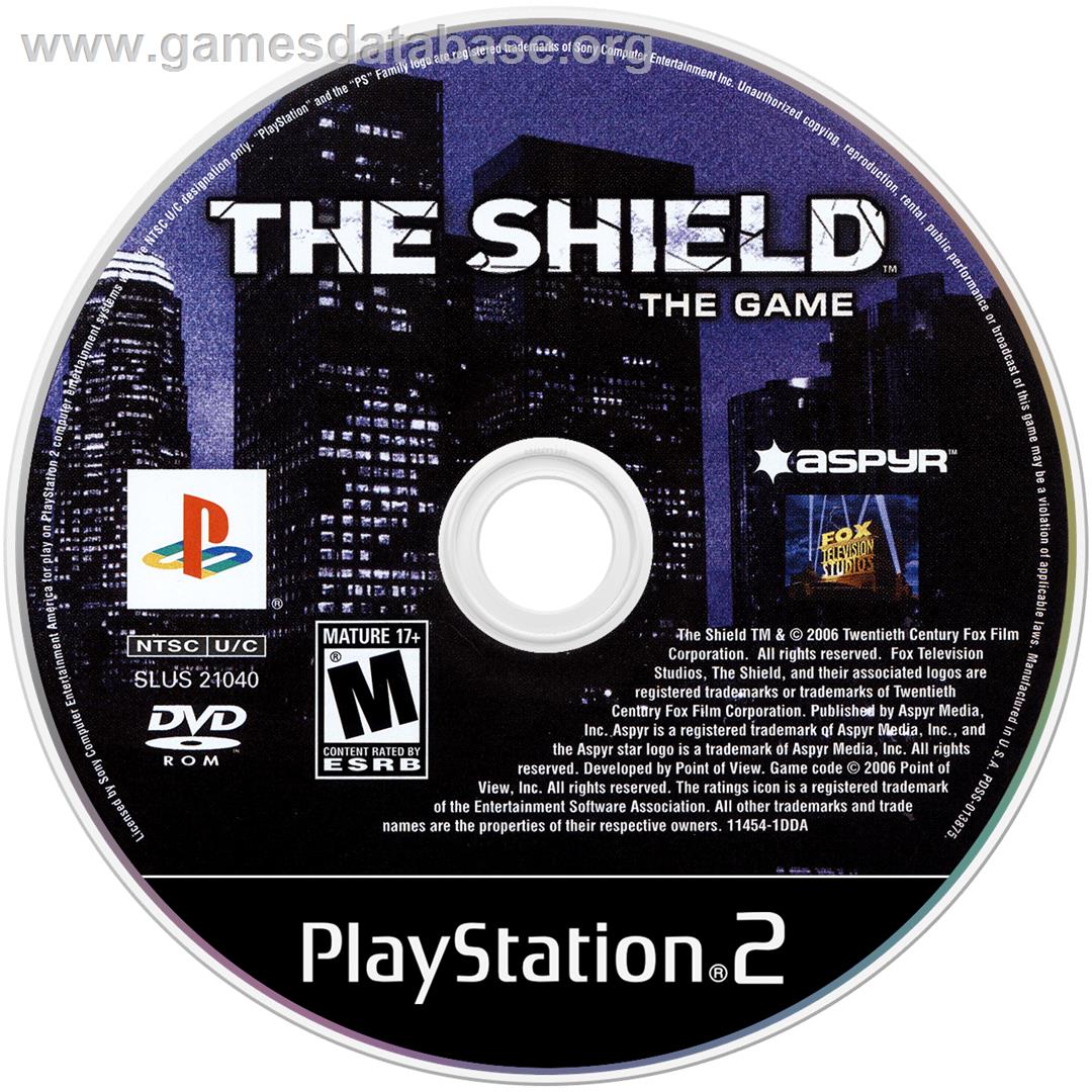 Shield, The - Sony Playstation 2 - Artwork - Cartridge