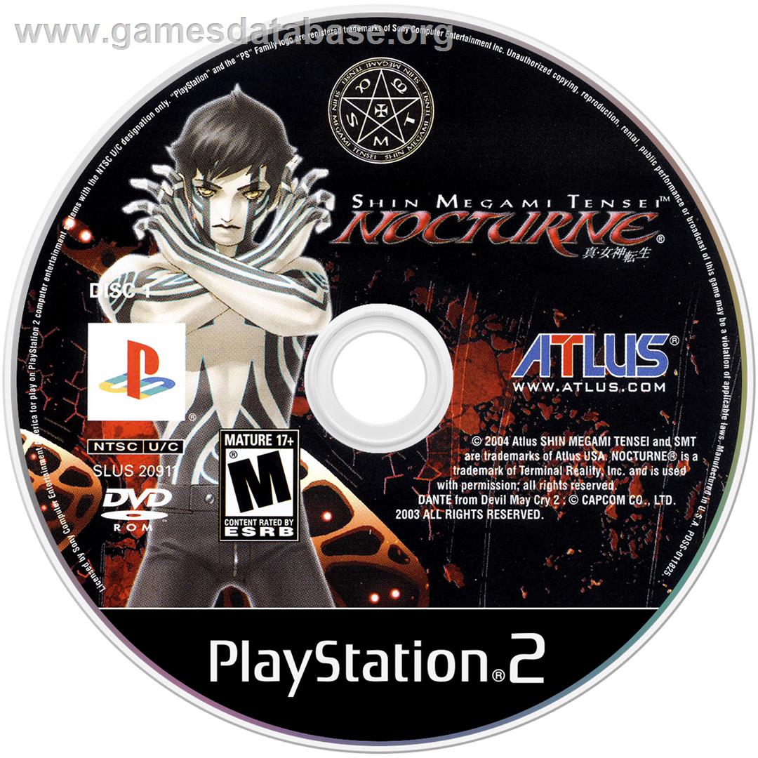 Shin Megami Tensei - Lucifer's Call - Sony Playstation 2 - Artwork - Cartridge