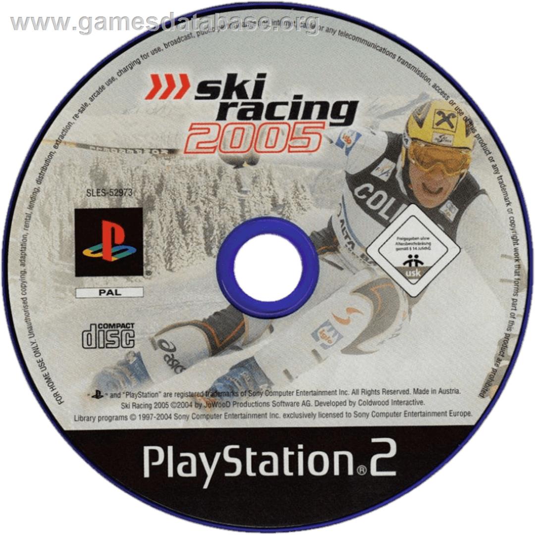 Ski Racing 2005 Featuring Hermann Maier - Sony Playstation 2 - Artwork - Cartridge