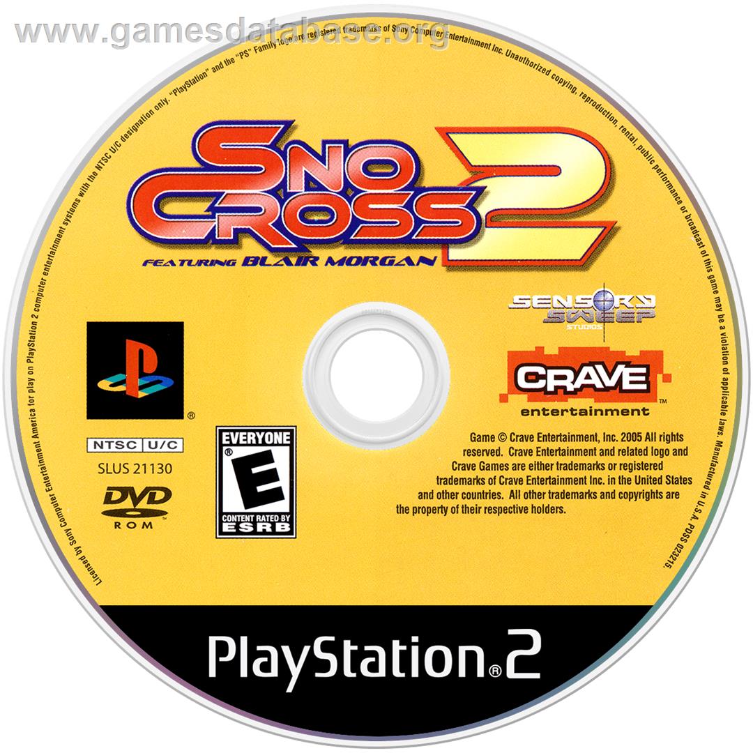 Snocross 2 - Sony Playstation 2 - Artwork - Cartridge