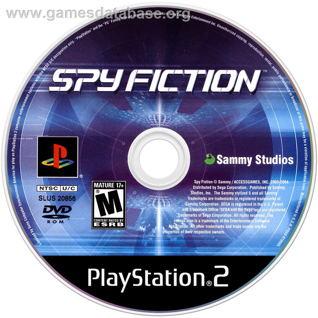 Spy Fiction - Sony Playstation 2 - Artwork - Cartridge