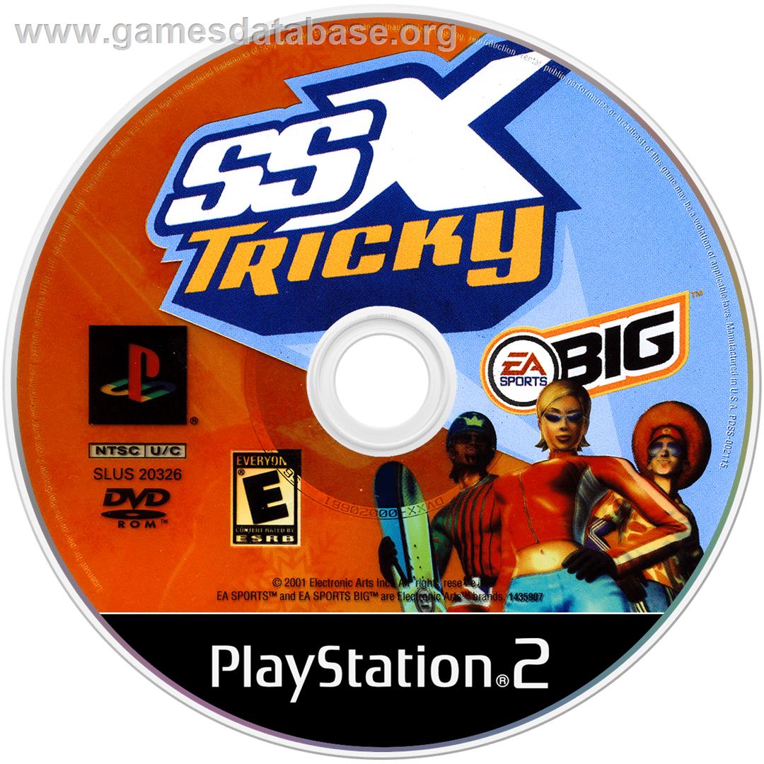 Ssx Tricky - Sony Playstation 2 - Artwork - Cartridge