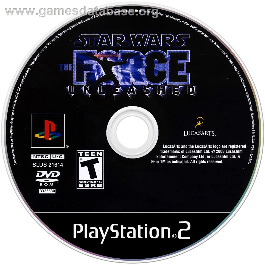 Star Wars - Le Pouvoir De La Force - Sony Playstation 2 - Artwork - Cartridge