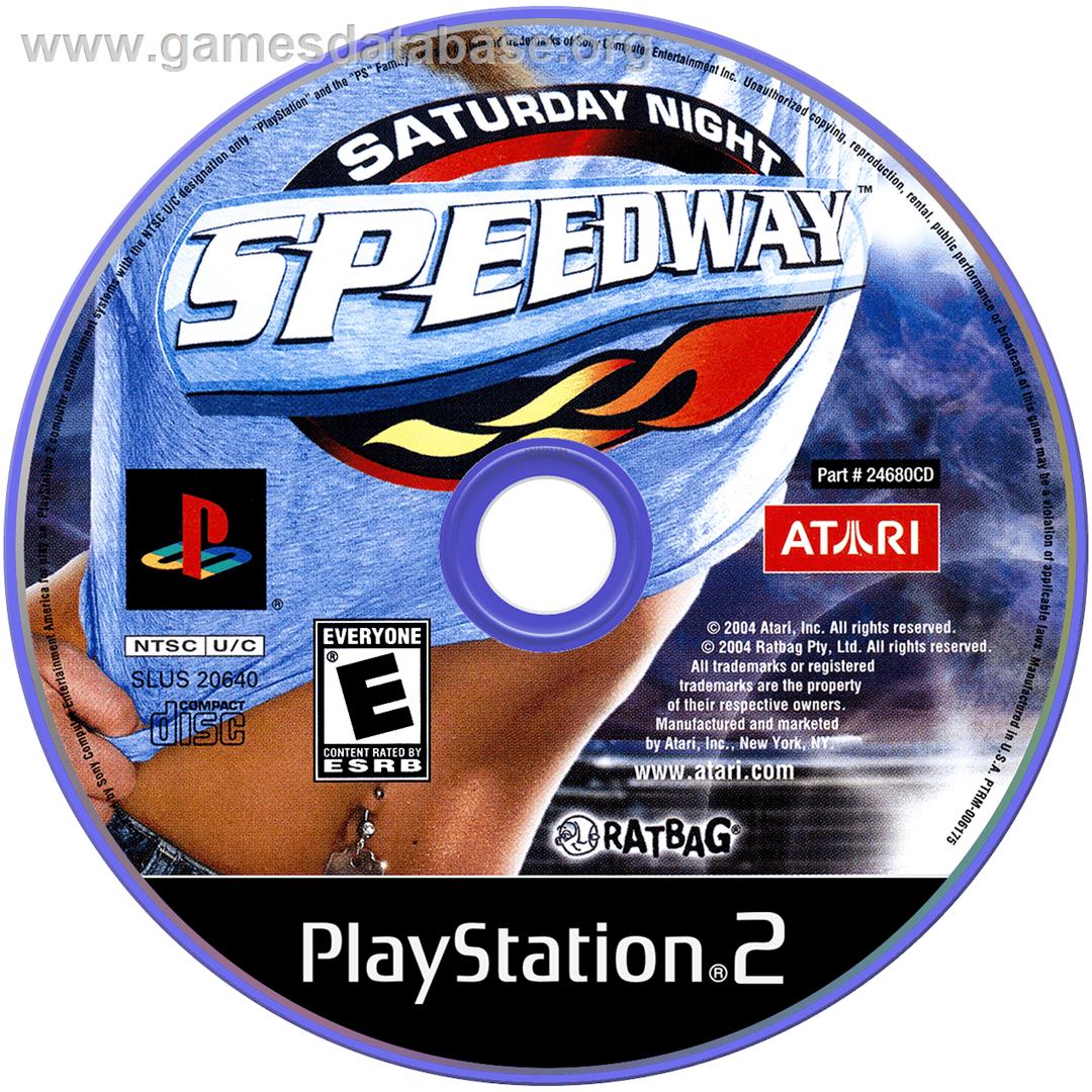 Stock Car Speedway - Sony Playstation 2 - Artwork - Cartridge