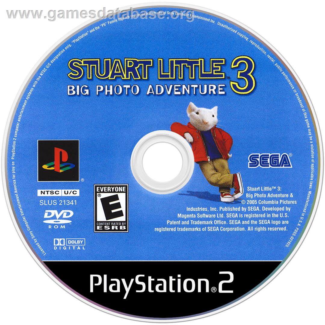 Stuart Little 3 - L'aventure Photographique - Sony Playstation 2 - Artwork - Cartridge
