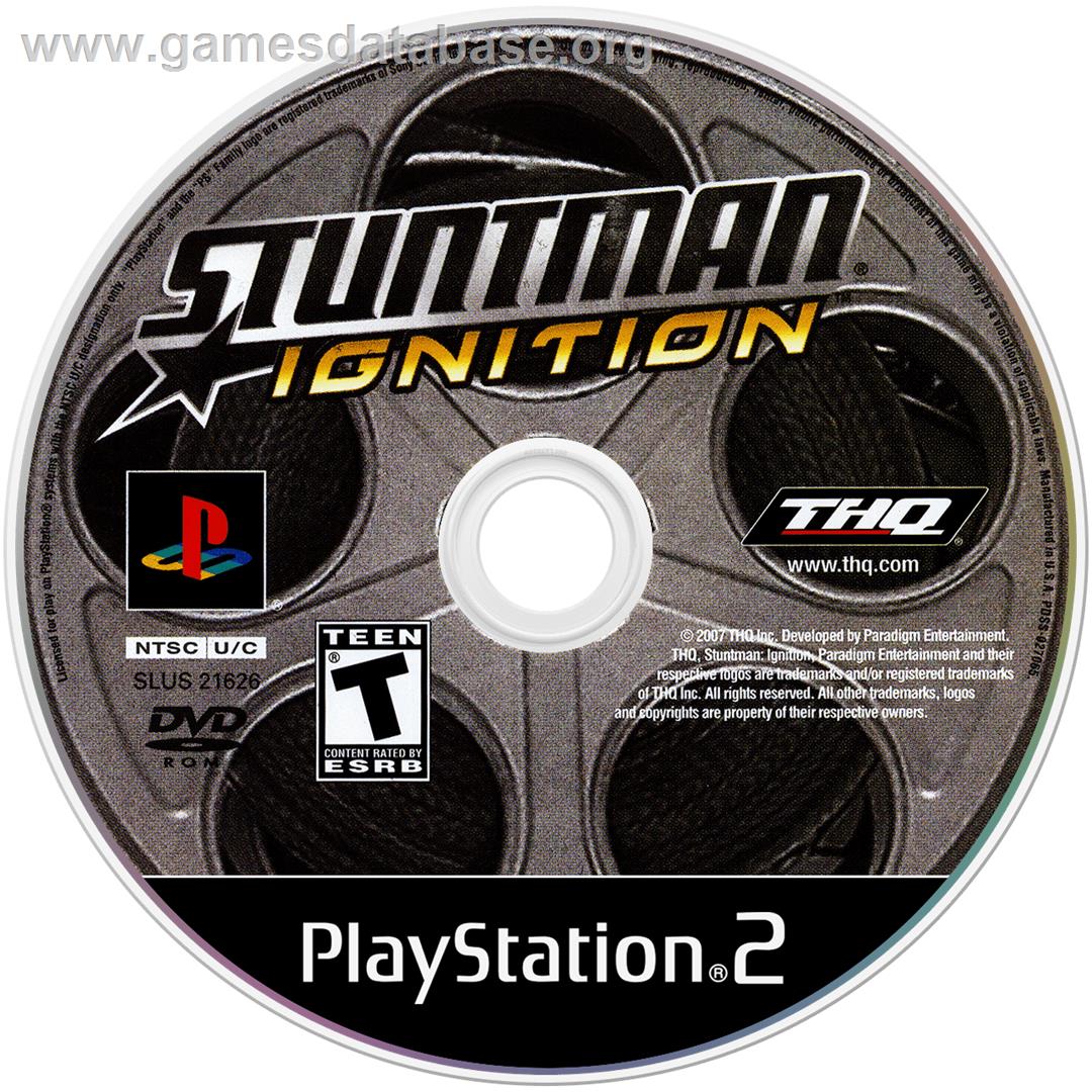 Stuntman - Ignition - Sony Playstation 2 - Artwork - Cartridge