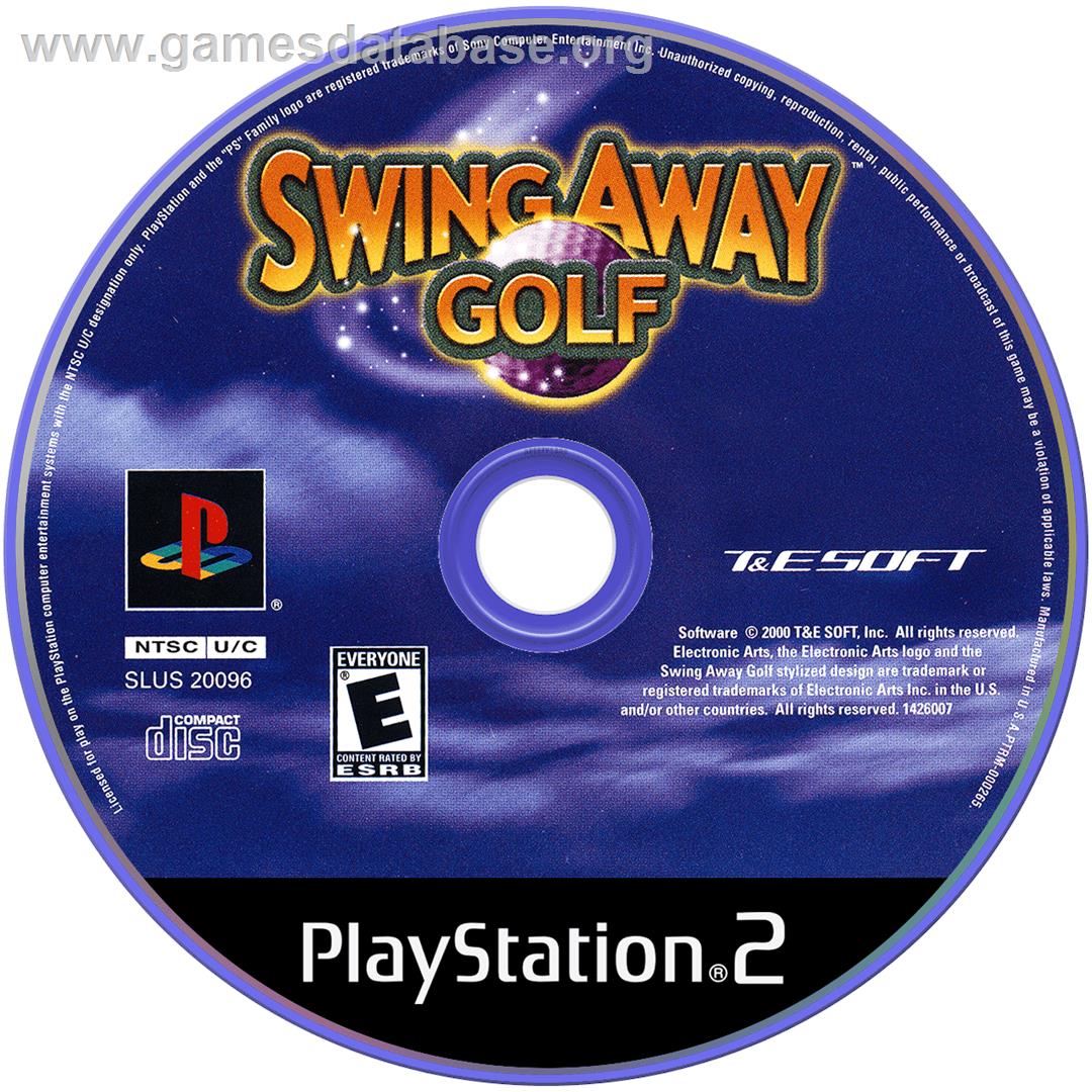 Swing Away Golf - Sony Playstation 2 - Artwork - Cartridge