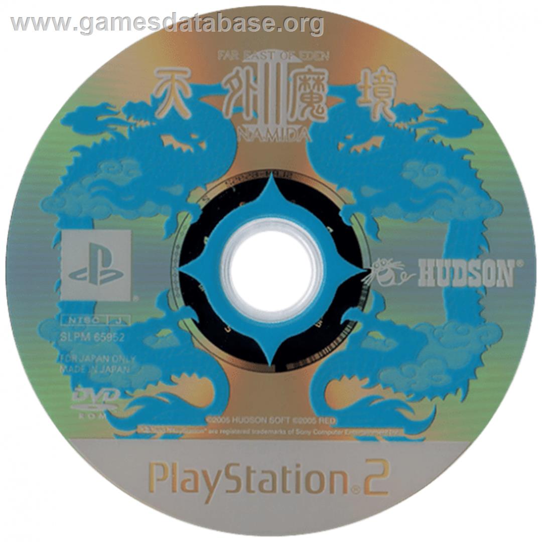 Tengai Makyou 3 - Namida - Sony Playstation 2 - Artwork - Cartridge