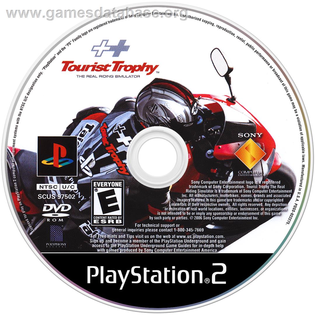 Tourist Trophy - Sony Playstation 2 - Artwork - Cartridge