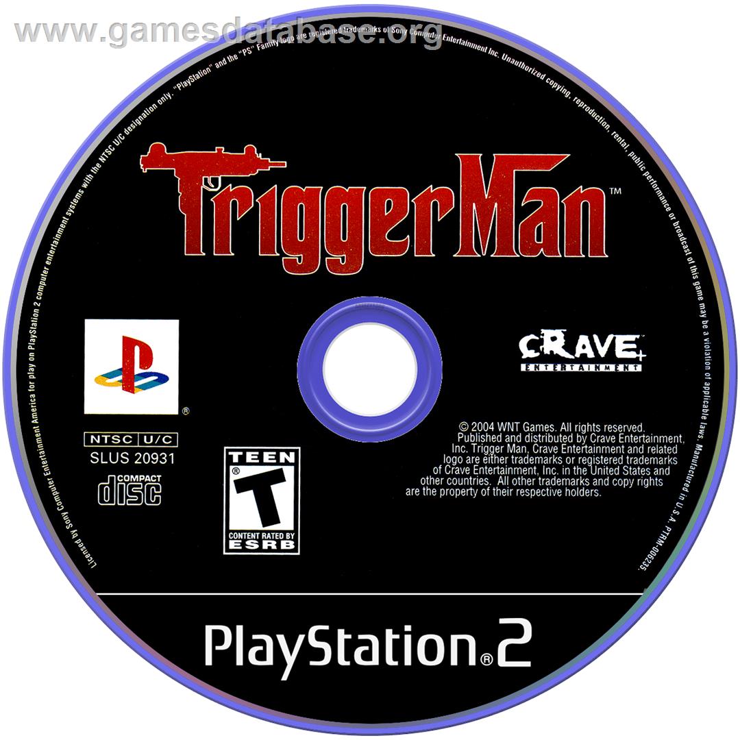 Trigger Man - Sony Playstation 2 - Artwork - Cartridge