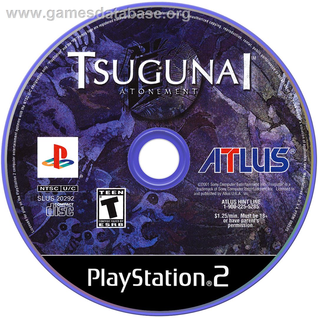 Tsugunai - Atonement - Sony Playstation 2 - Artwork - Cartridge