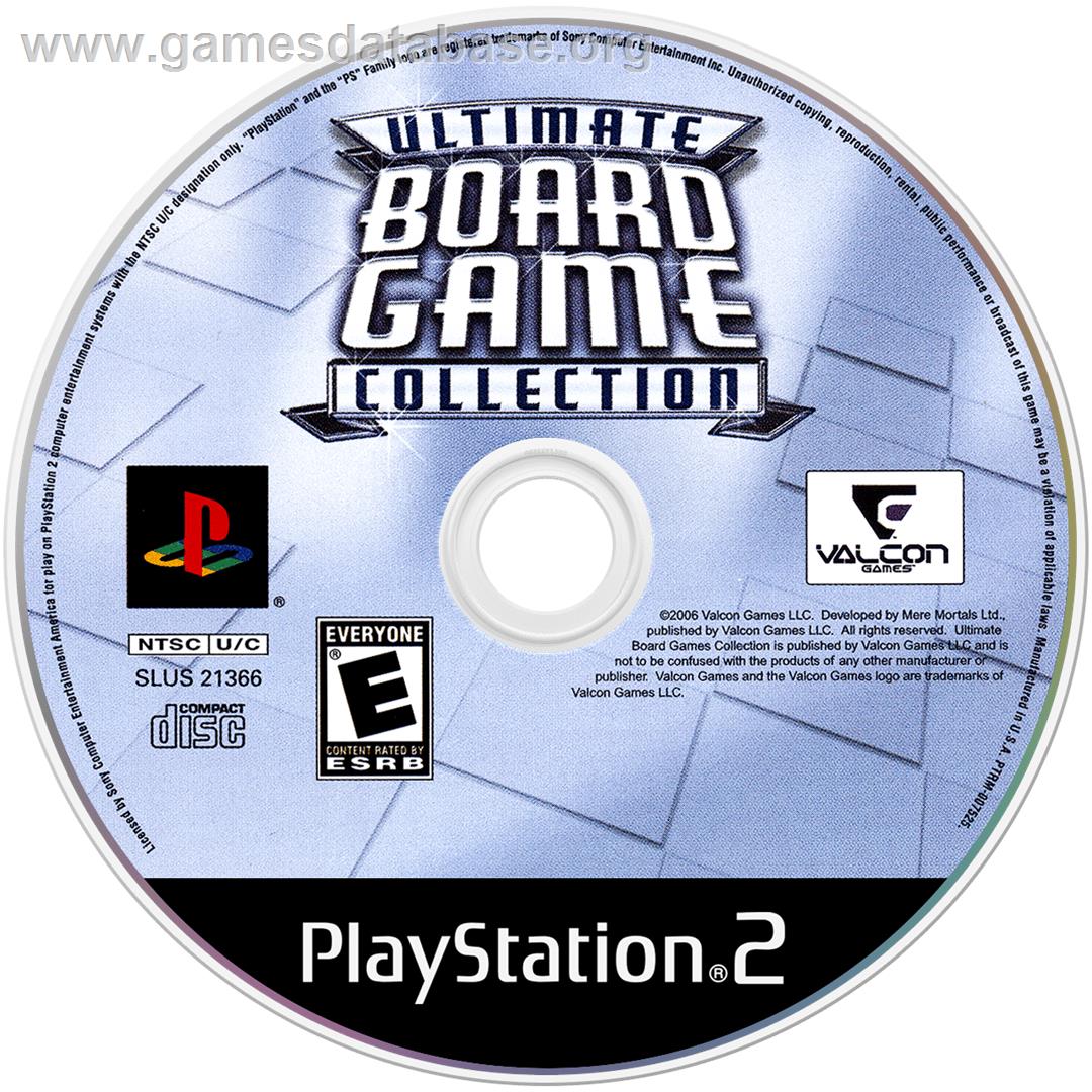 Ultimate Board Game Collection - Sony Playstation 2 - Artwork - Cartridge