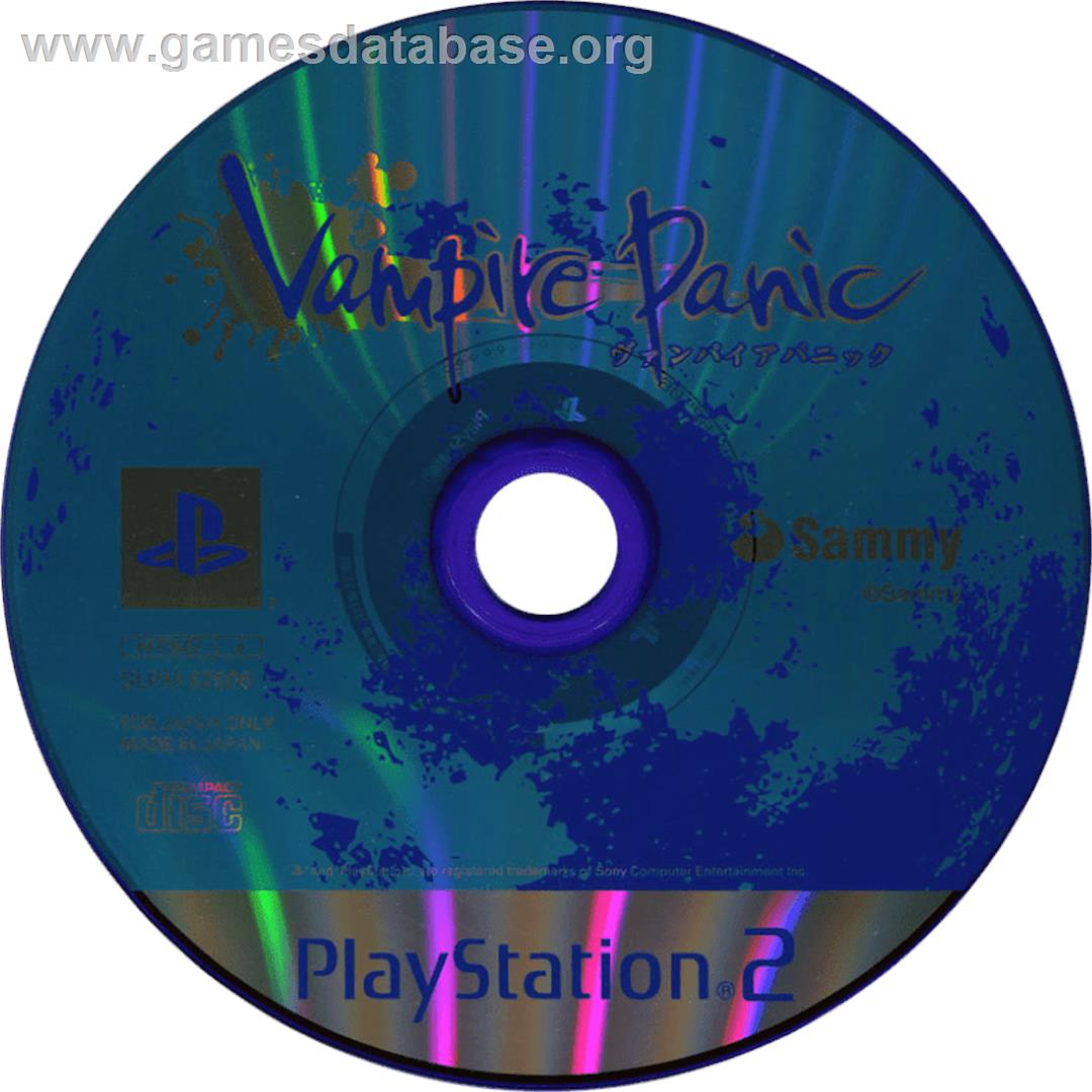Vampire Panic - Sony Playstation 2 - Artwork - Cartridge