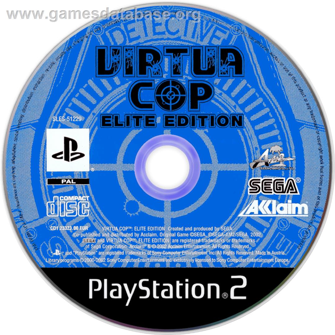 Virtua Cop - Elite Edition - Sony Playstation 2 - Artwork - Cartridge