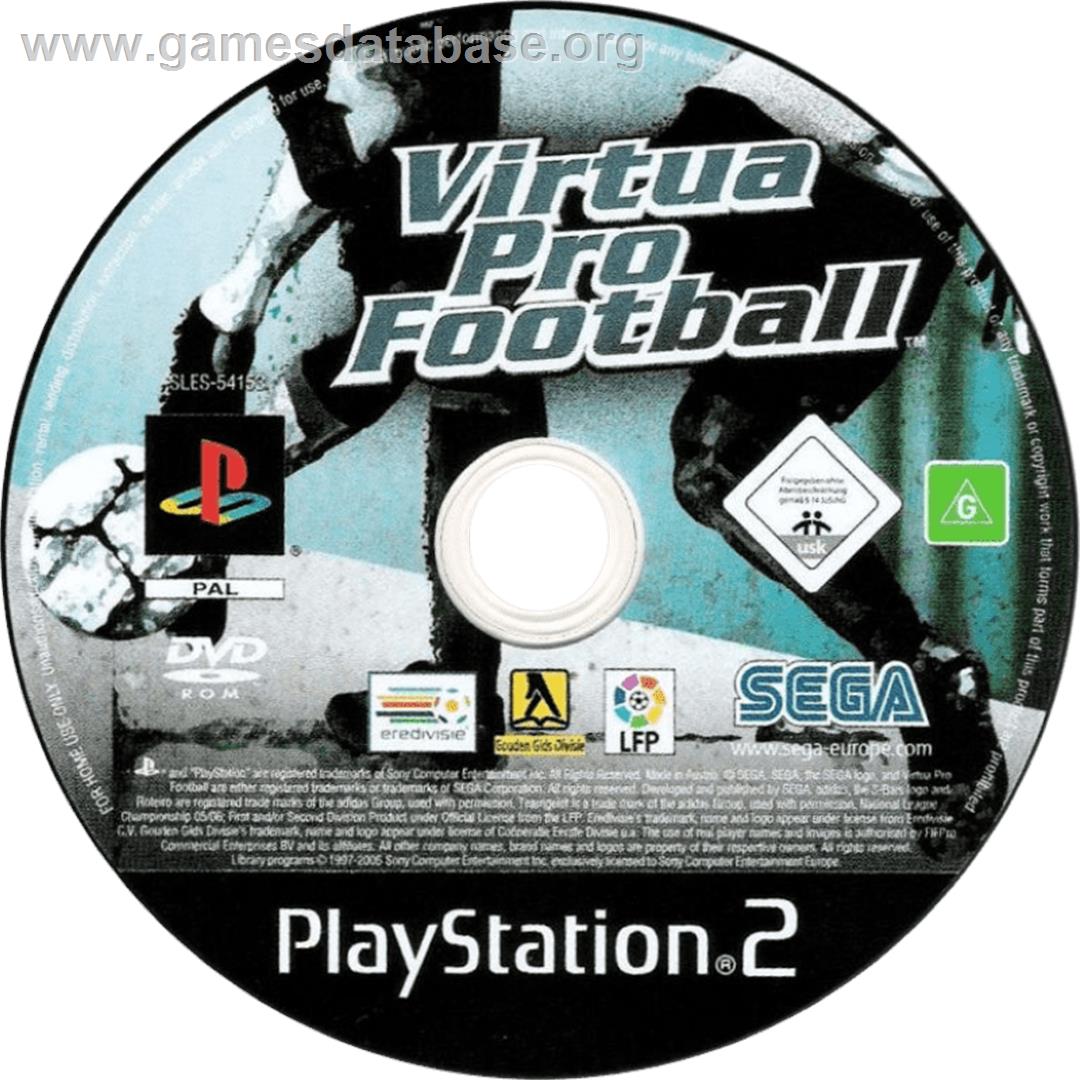 Virtua Pro Football - Sony Playstation 2 - Artwork - Cartridge