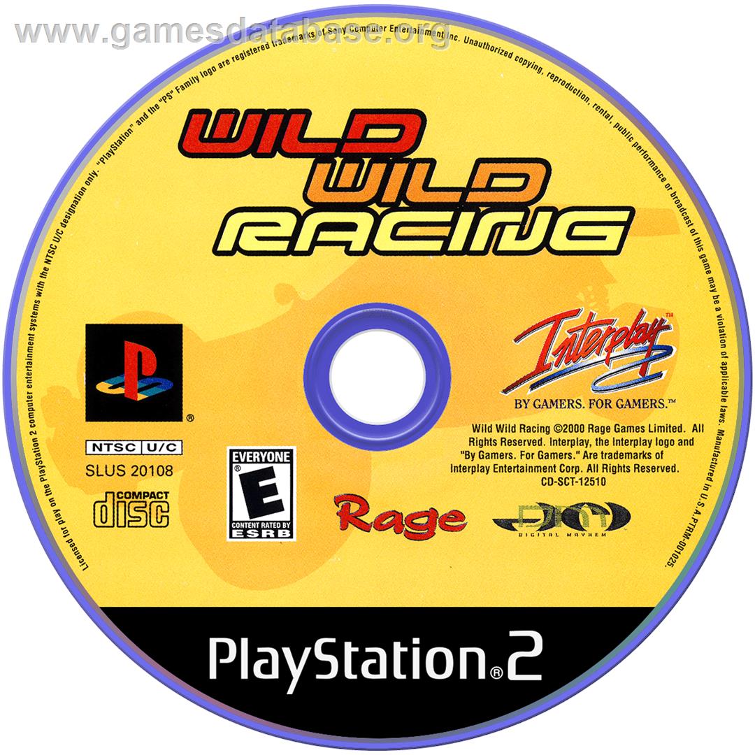 Wild Wild Racing - Sony Playstation 2 - Artwork - Cartridge
