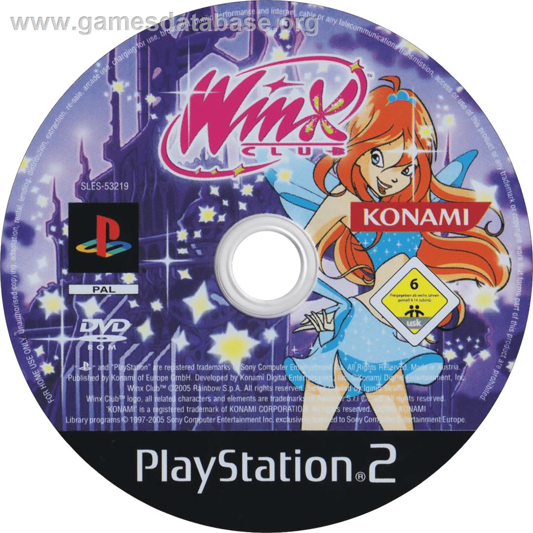 Winx Club - Sony Playstation 2 - Artwork - Cartridge