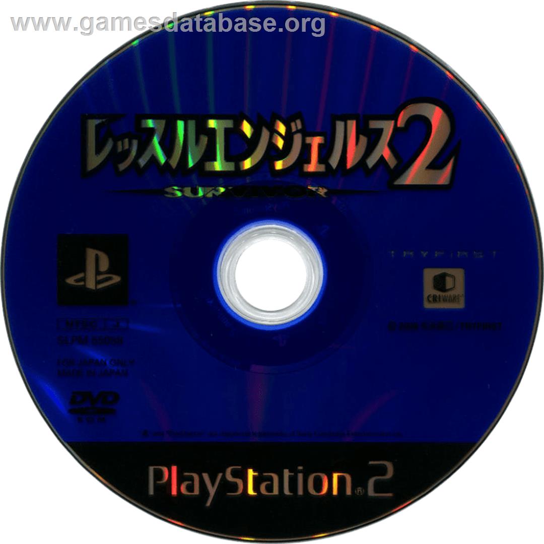 Wrestle Angels Survivor 2 - Sony Playstation 2 - Artwork - Cartridge